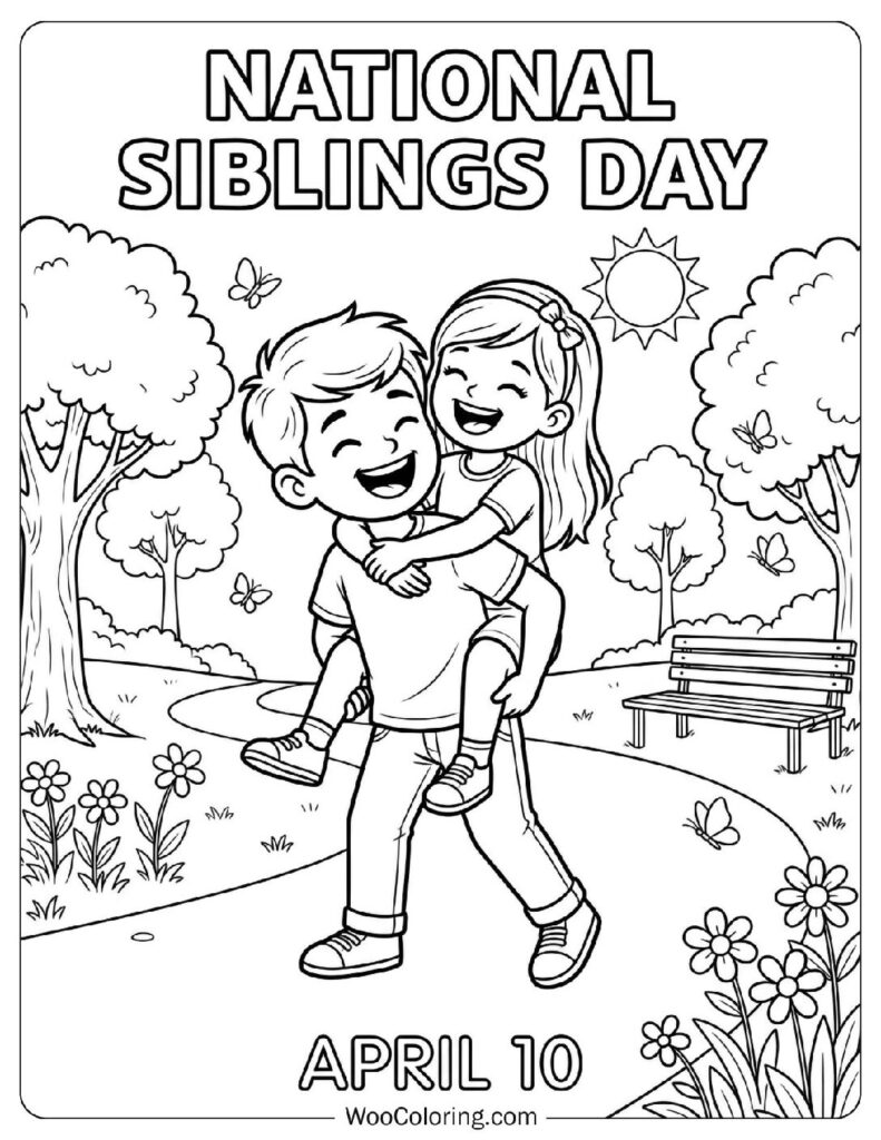 April 10 – National Siblings Day