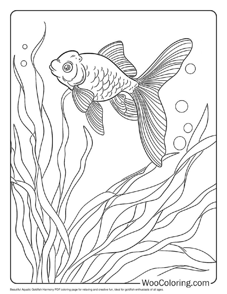 Aquatic Goldfish Harmony
