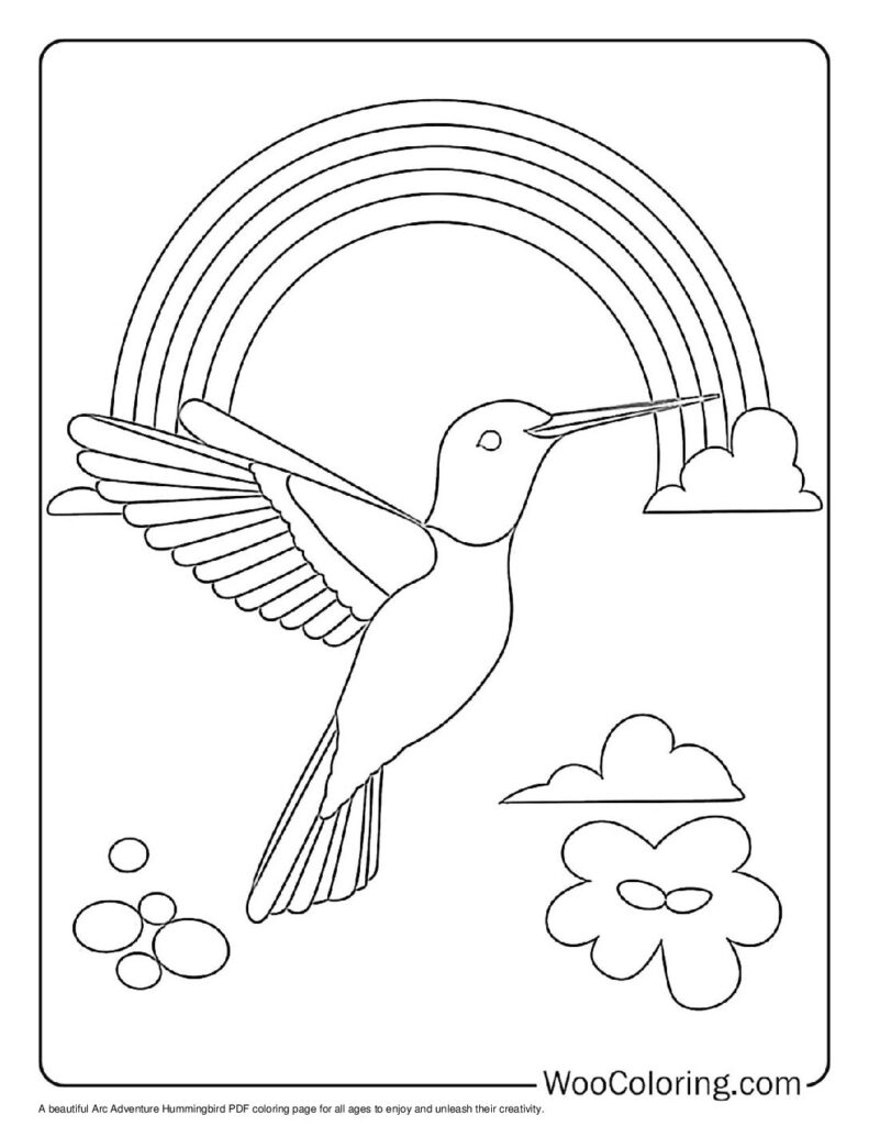100 Hummingbird coloring pages Free PDF To Print - 67