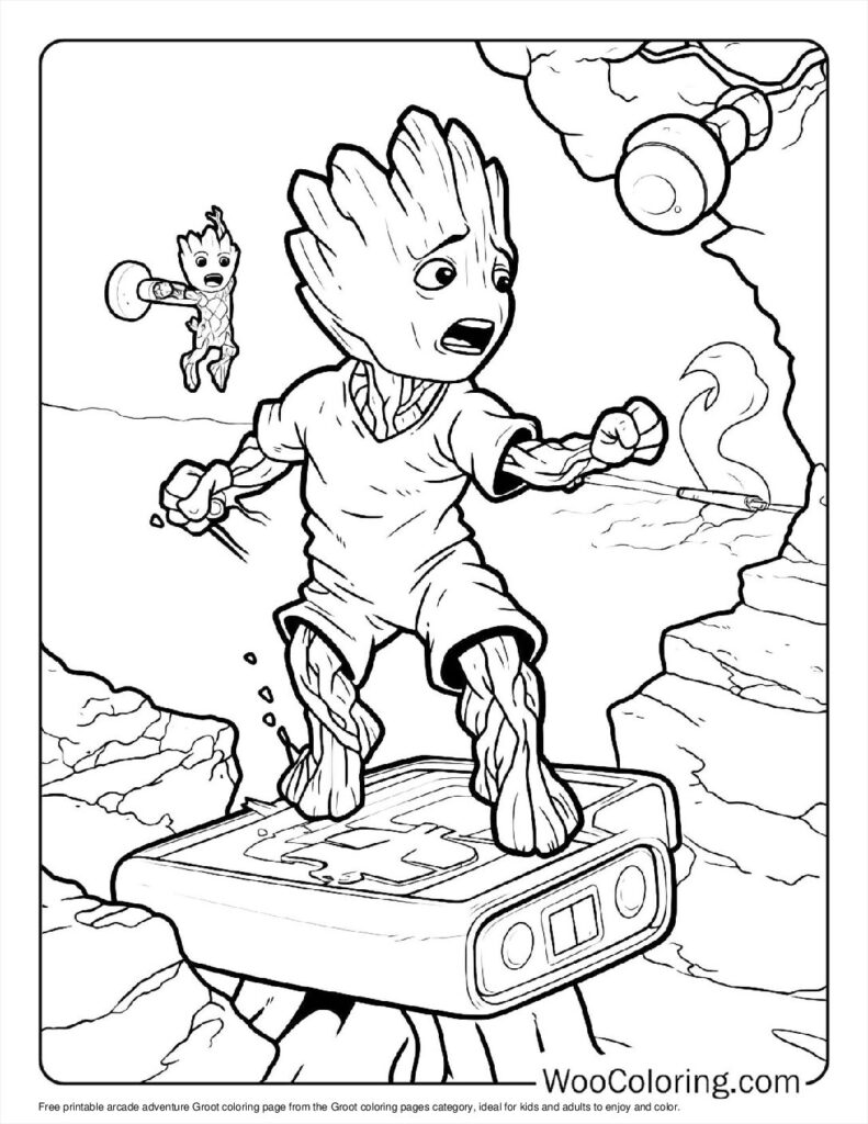 Arcade Adventure Groot