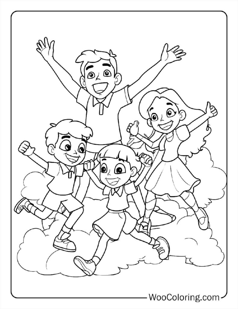 Arcade Party Coloring Sheet