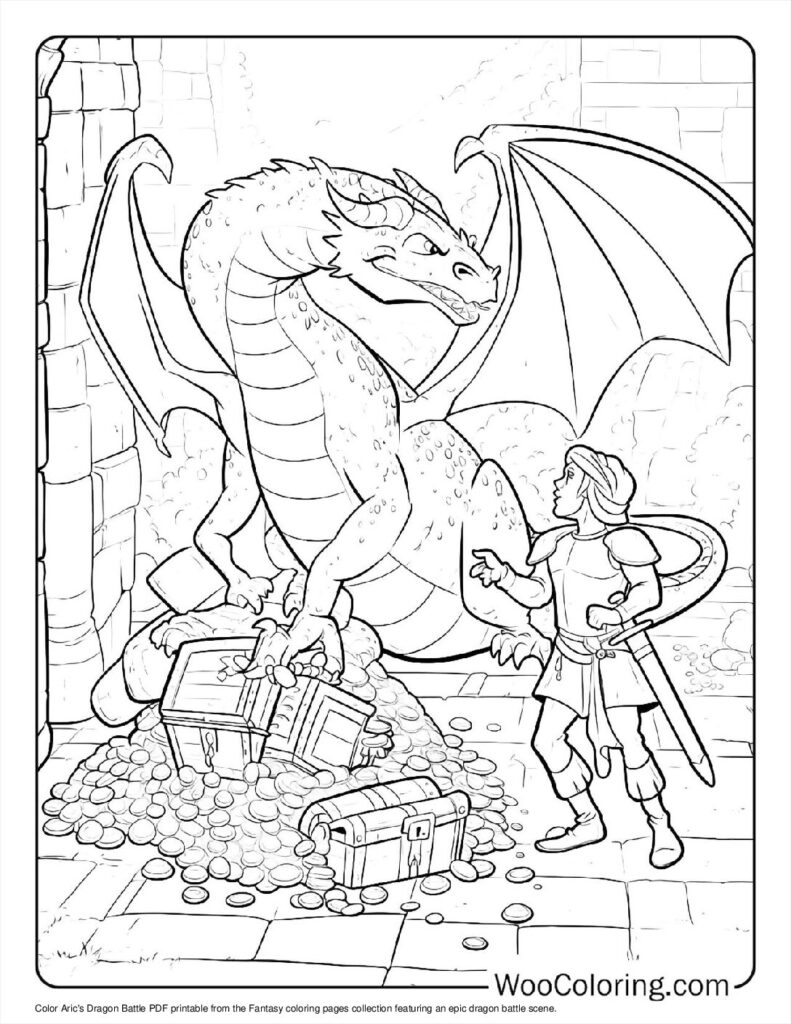 100  Fantasy coloring pages  Free PDF To Print  - 42