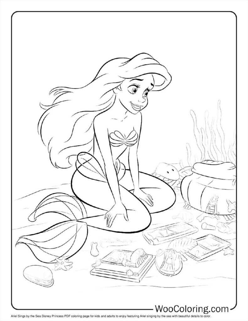 Ariel Sings by the Sea