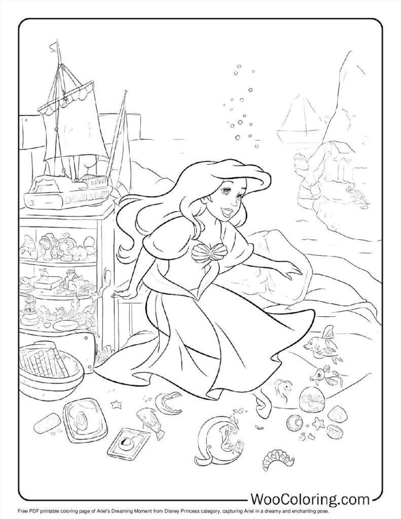 Ariel's Dreaming Moment