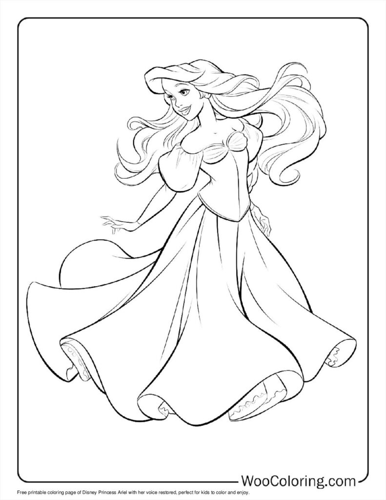 Ariel's Voice Restored To Color