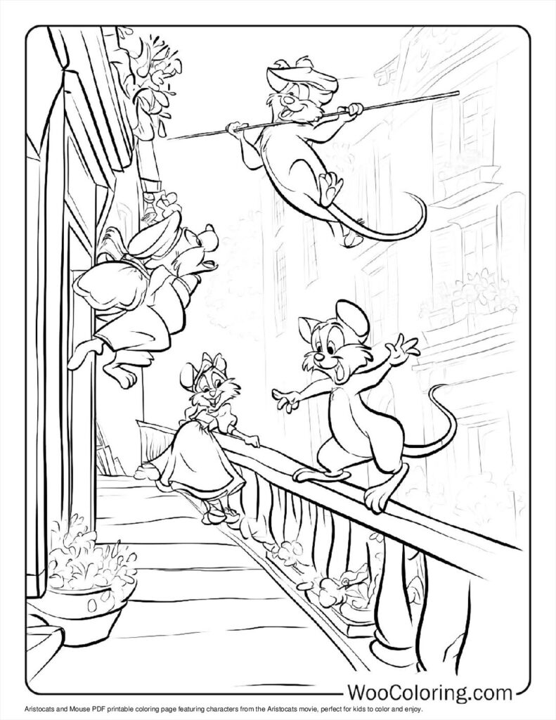 Aristocats and Mouse