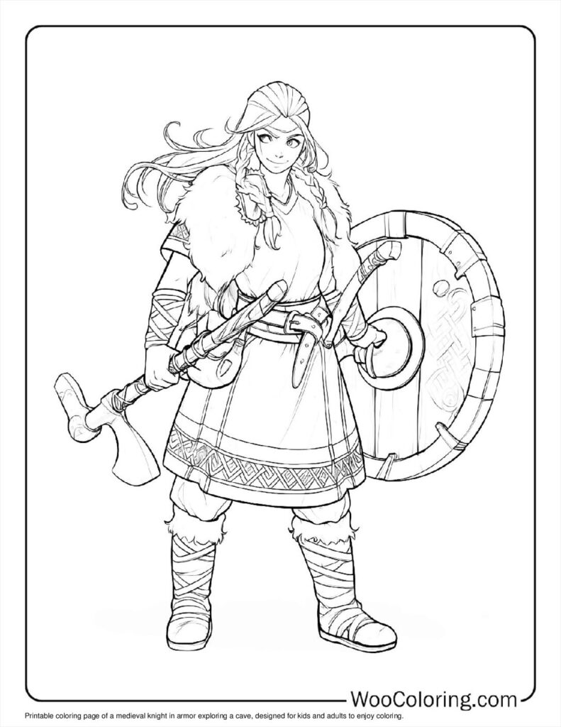 100 Viking coloring pages Free PDF To Print - 94