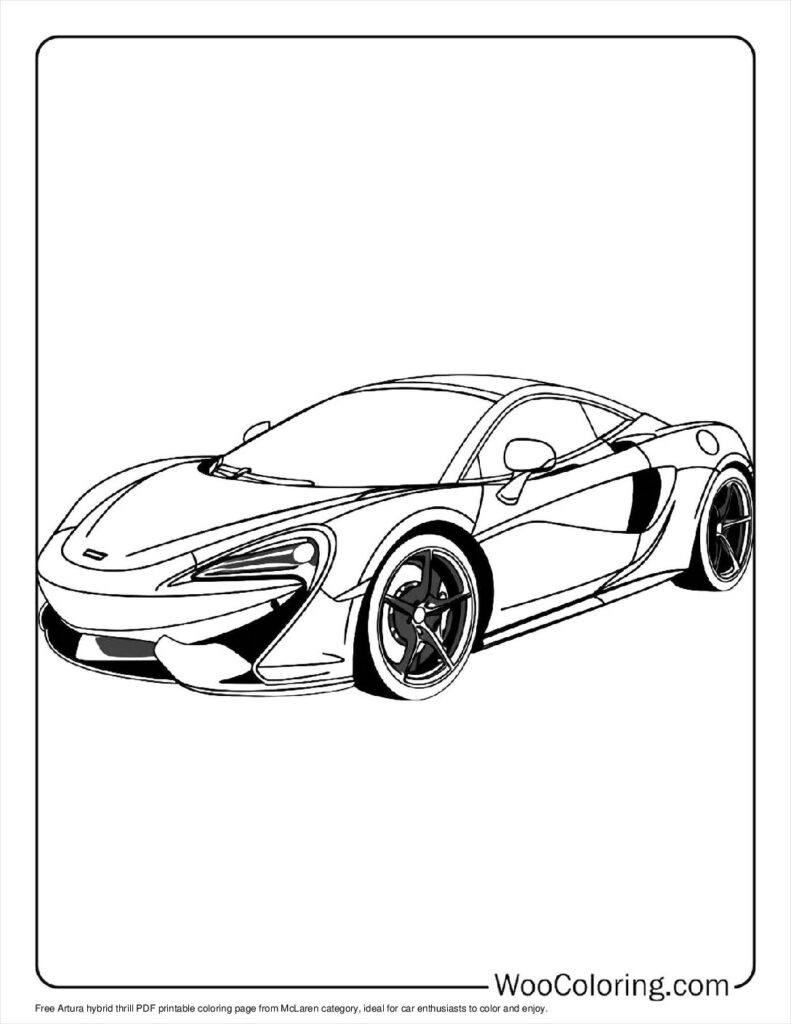 100  McLaren coloring pages  Free PDF To Print  - 78