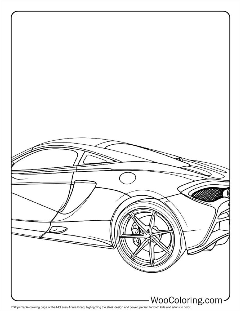 100  McLaren coloring pages  Free PDF To Print  - 34