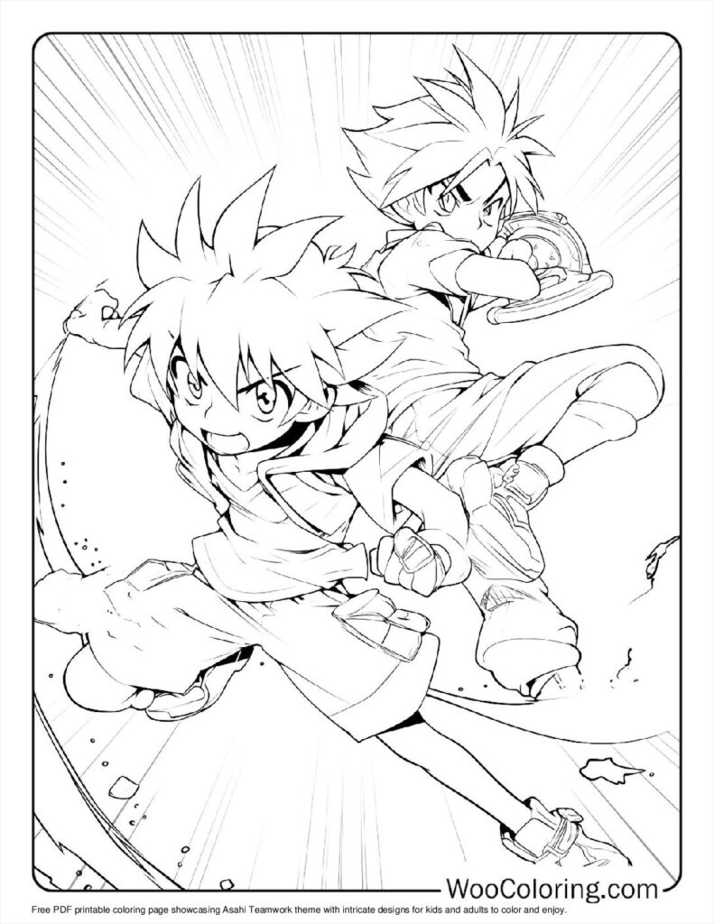 Asahi Teamwork To Color