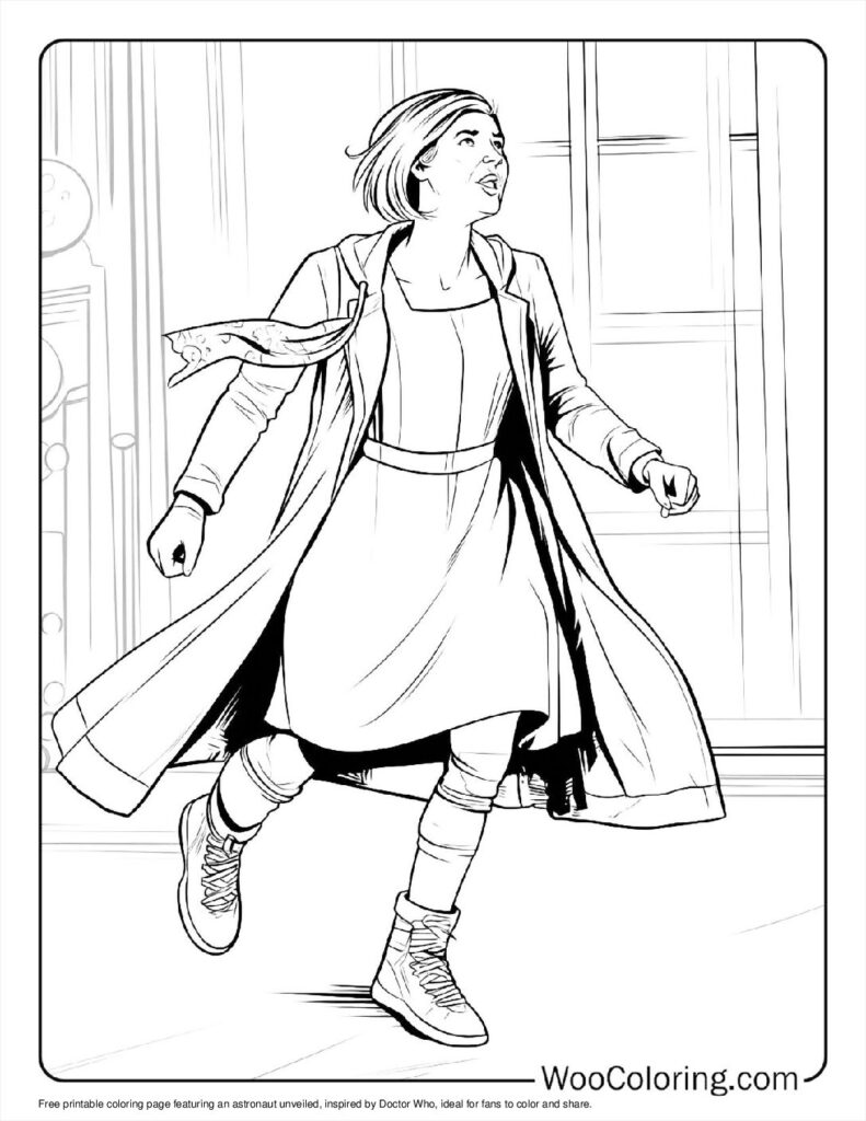 100  Doctor Who coloring pages  Free PDF To Print  - 9