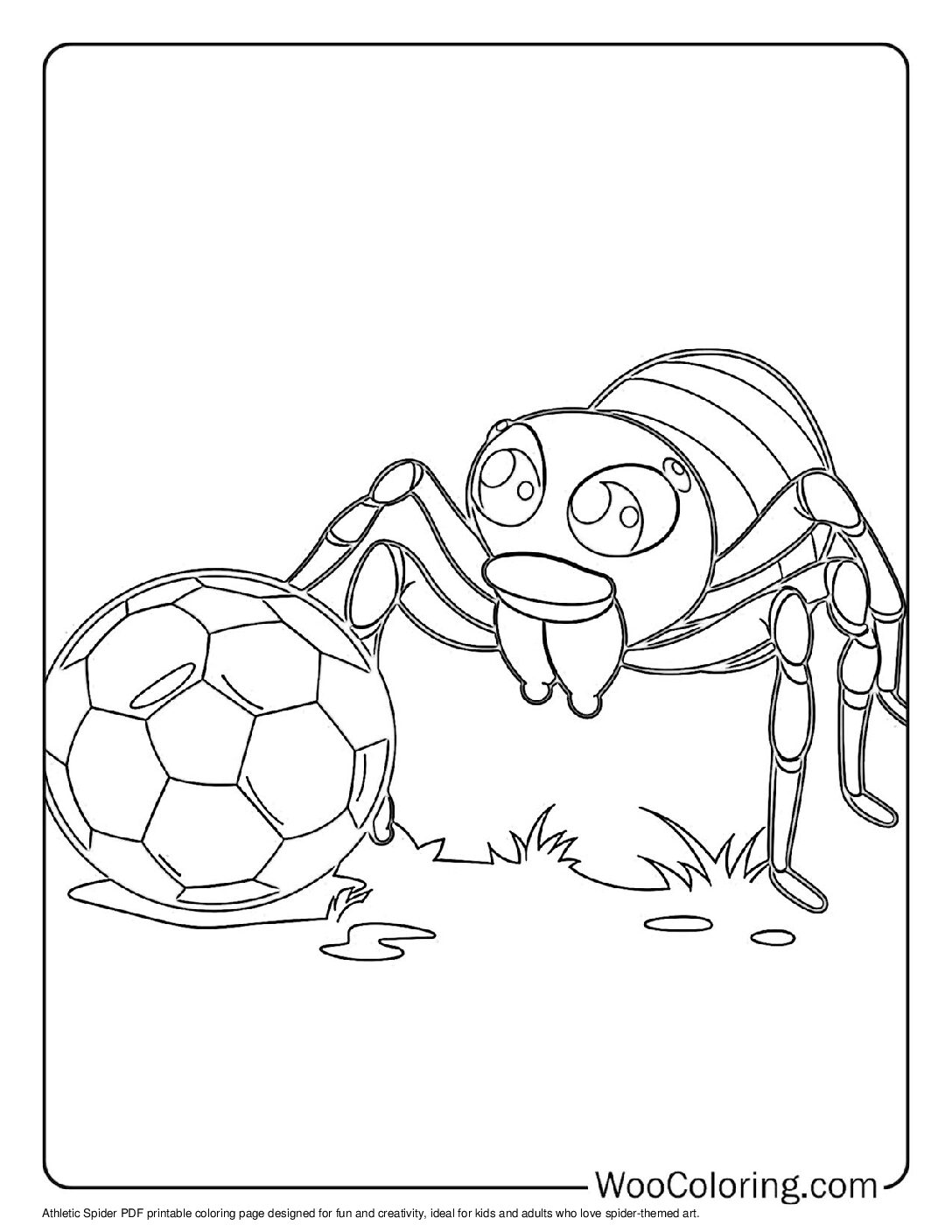 100+ Spider coloring pages (Free PDF To Print) | Woo Coloring