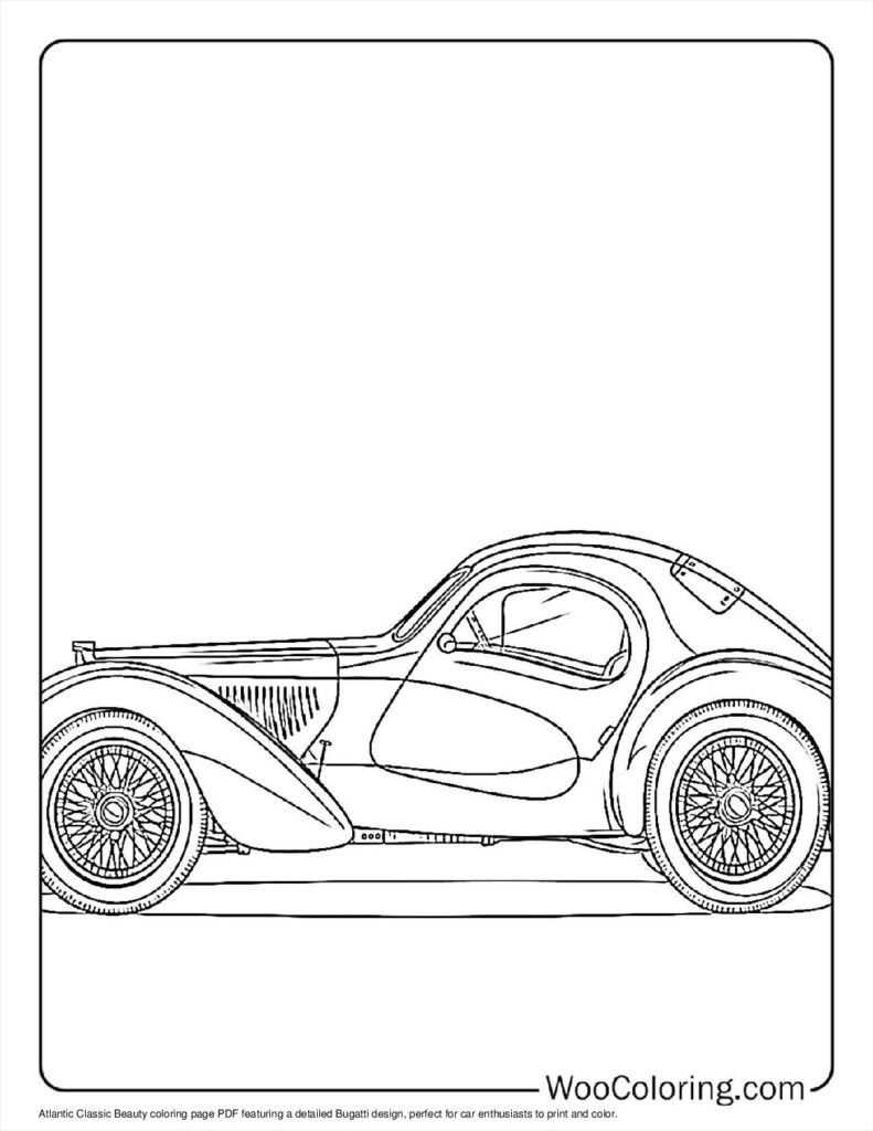 100  Bugatti coloring pages  Free PDF To Print  - 58