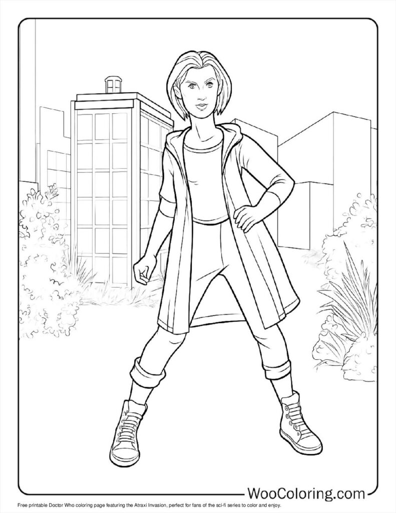 100  Doctor Who coloring pages  Free PDF To Print  - 92