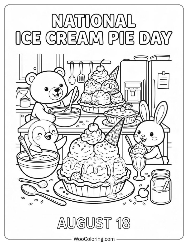 August 18 – National Ice Cream Pie Day