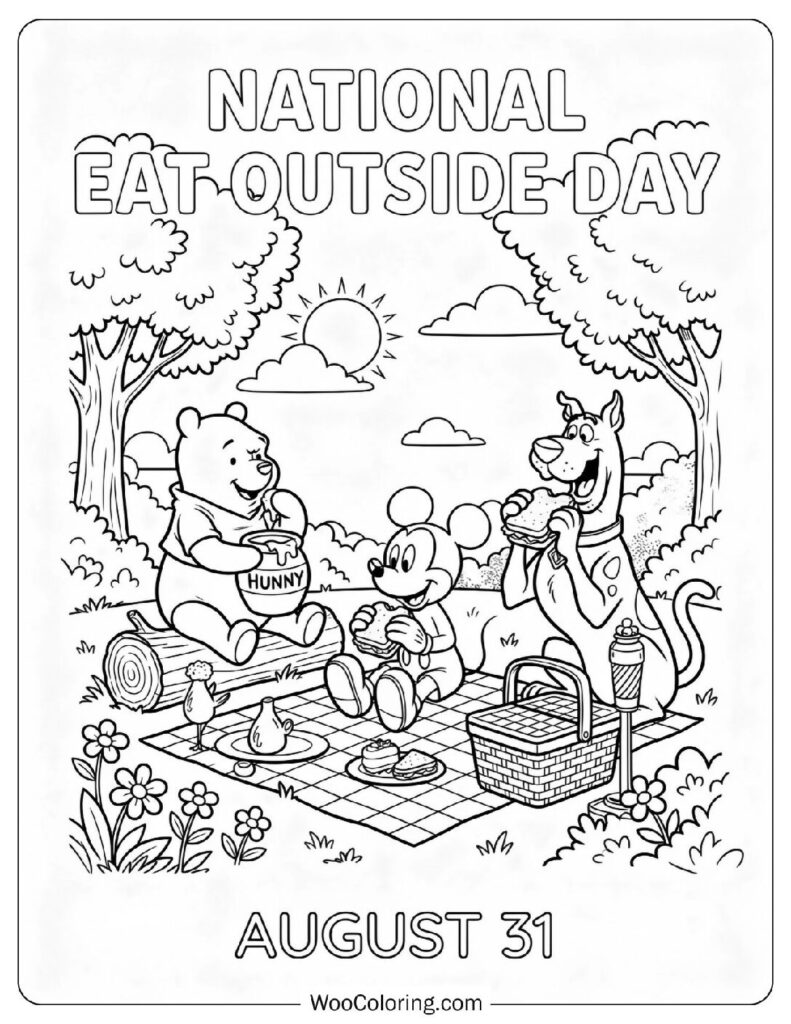 August 31 – National Eat Outside Day
