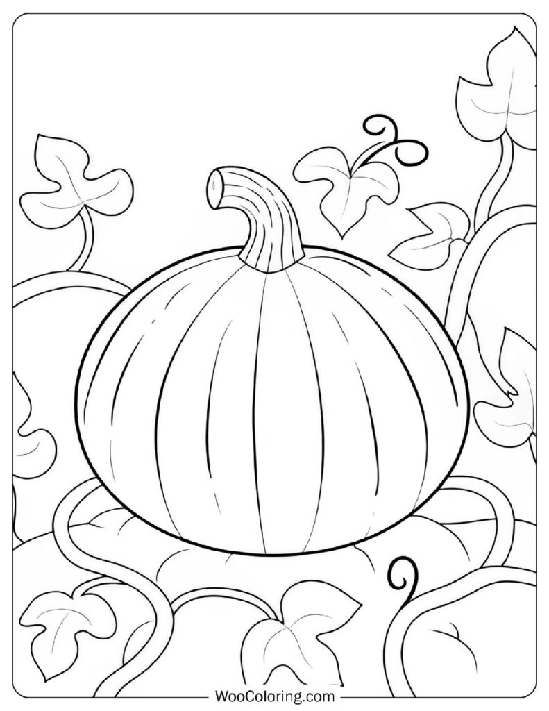 66 Pumpkin Coloring Pages  Free PDF To Print  - 42