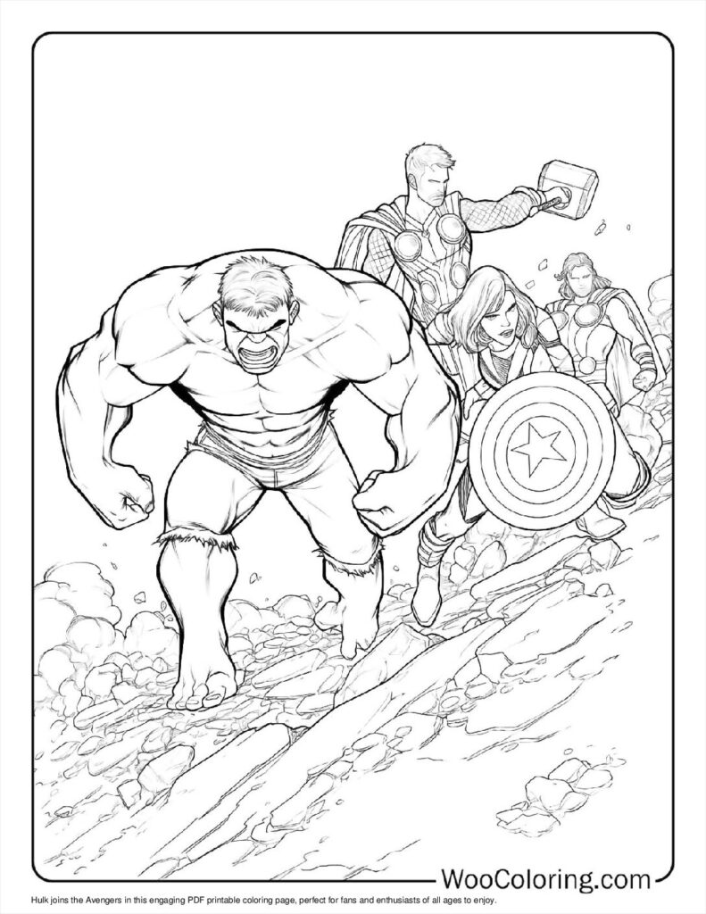 Avengers Assemble with Hulk