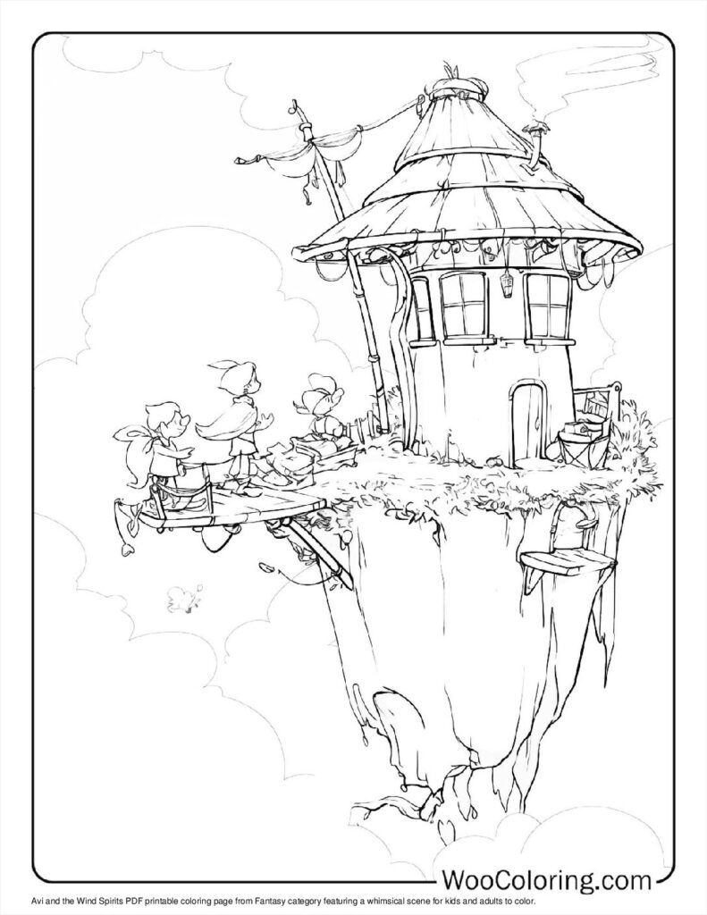 100  Fantasy coloring pages  Free PDF To Print  - 90