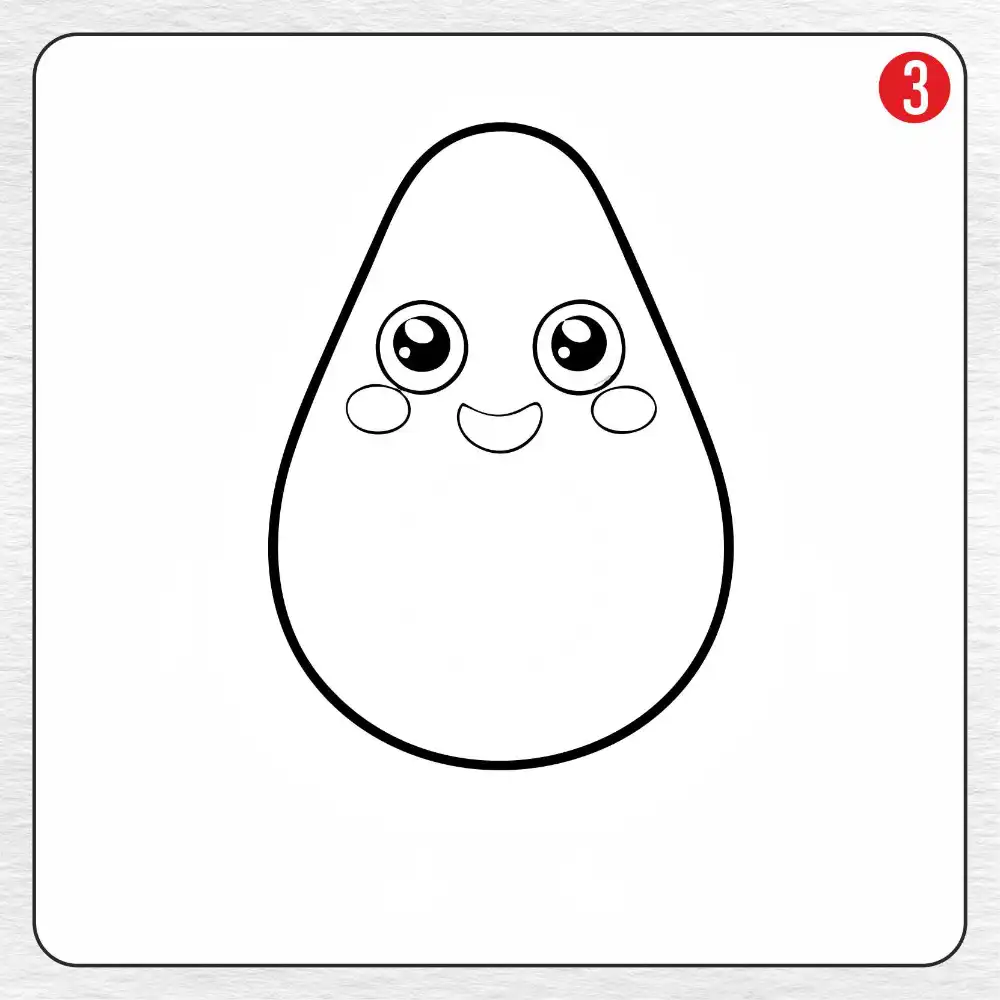 22 Avocado Coloring Pages  Free PDF To Print  - 11