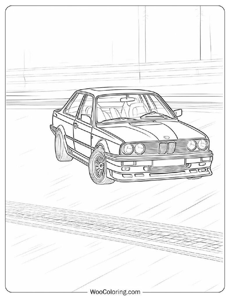 BMW E30 Drifting