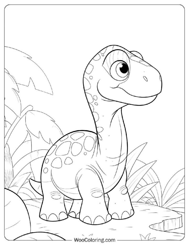 Baby Brachiosaurus