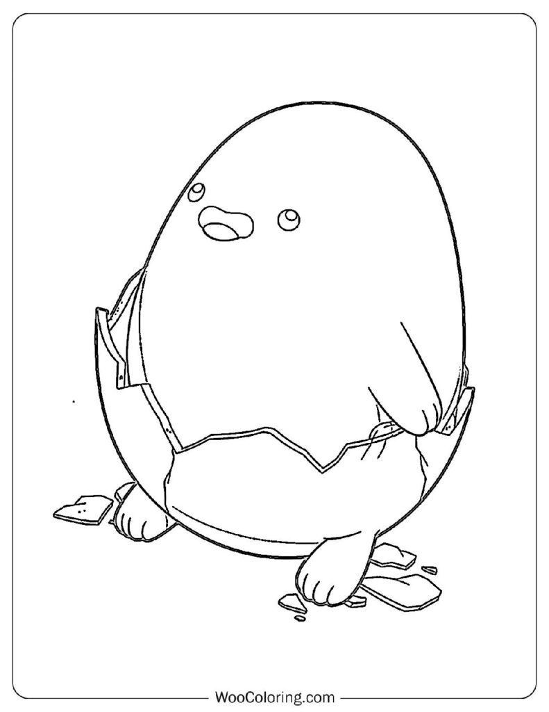 100  Gudetama coloring pages  Free PDF To Print  - 17