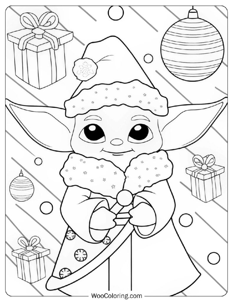 1 500 Christmas Coloring Pages  Free PDF To Print  - 58