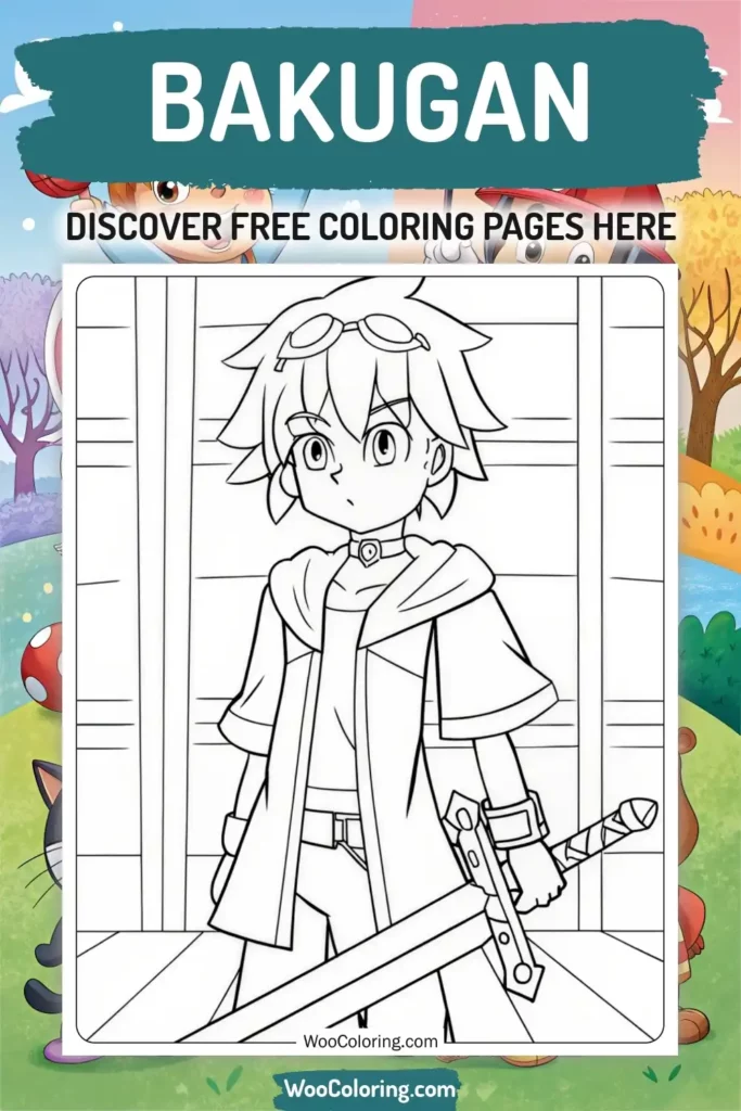 Bakugan coloring pages designs from TV Show