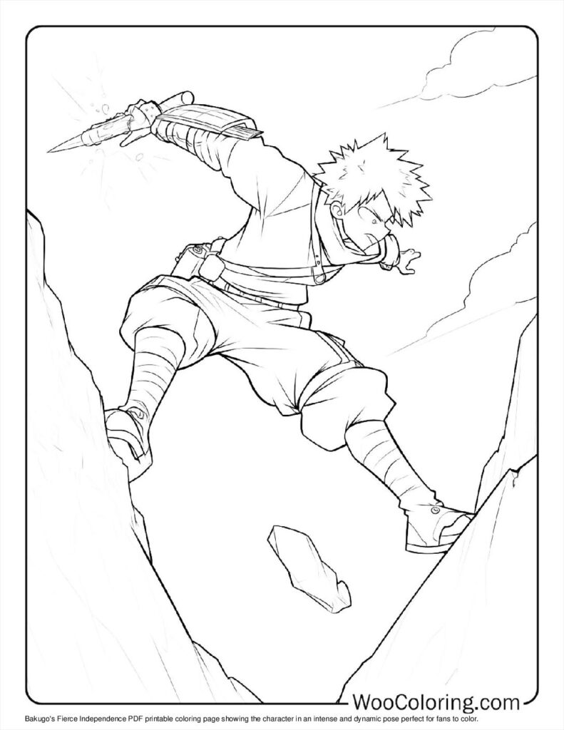 100  My Hero Academia coloring pages  Free PDF To Print  - 74