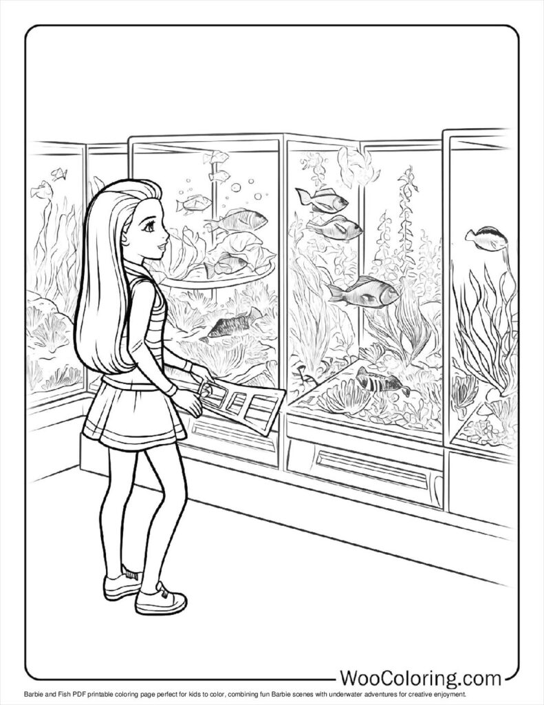 Barbie and Fish