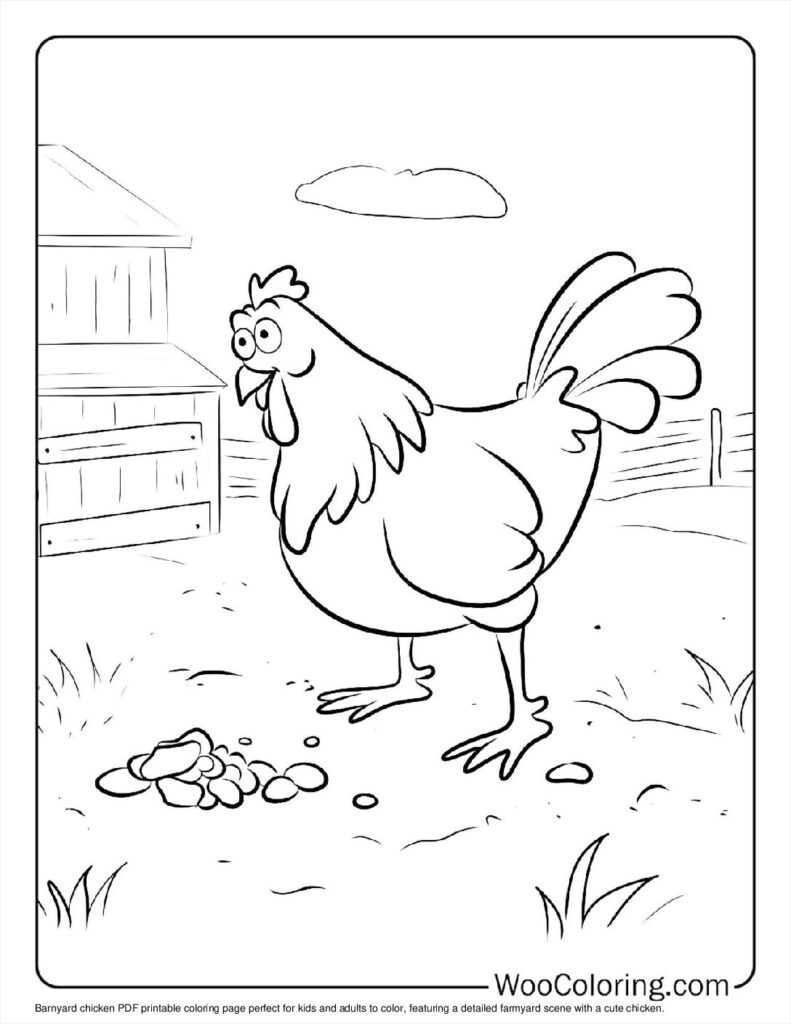 100  Farm Animal coloring pages  Free PDF To Print  - 76