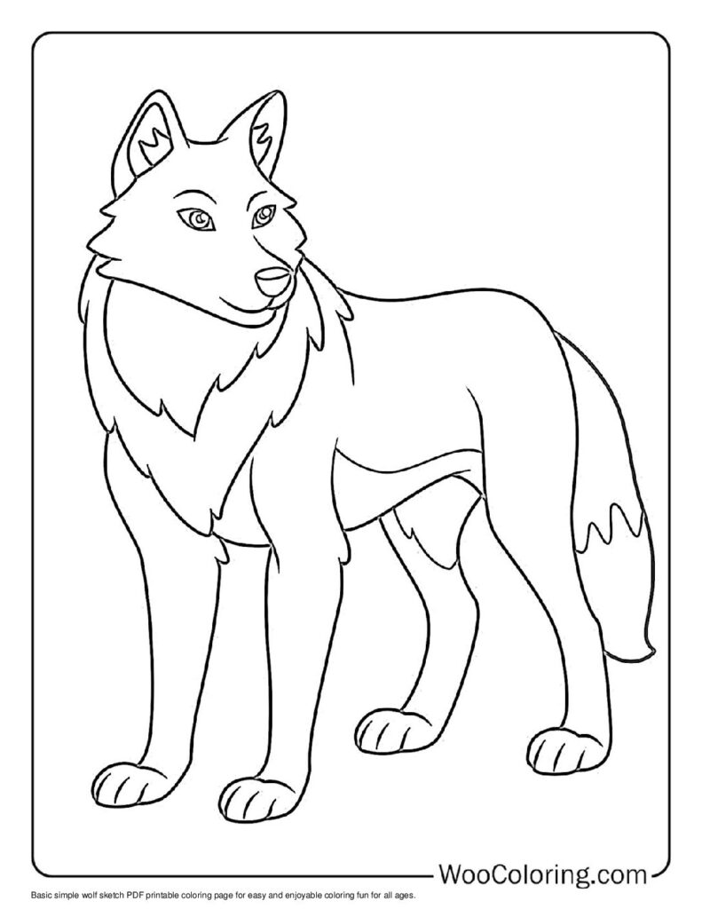 100  Wolf coloring pages  Free PDF To Print  - 61