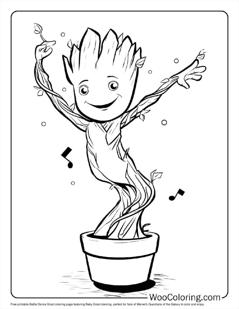 Battle Dance Groot