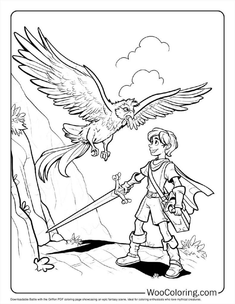100  Fantasy coloring pages  Free PDF To Print  - 10