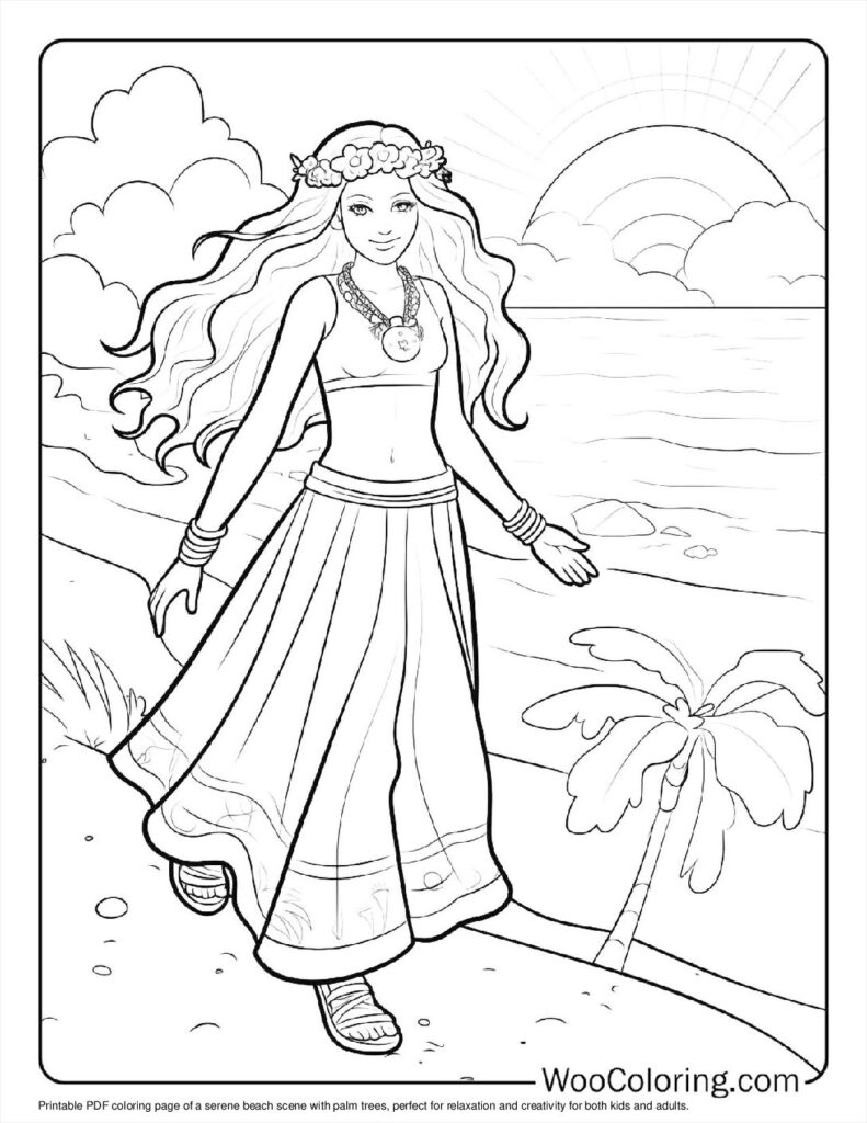 100  Hippie coloring pages  Free PDF To Print  - 59