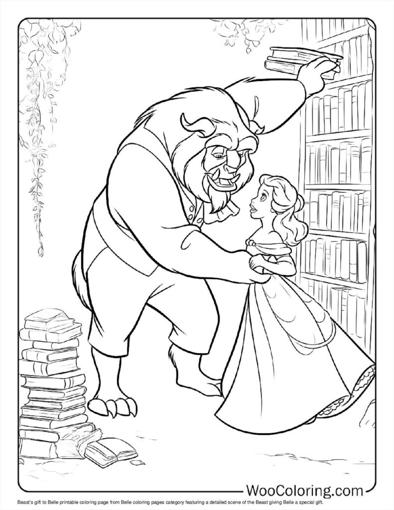 Beast’s gift to Belle