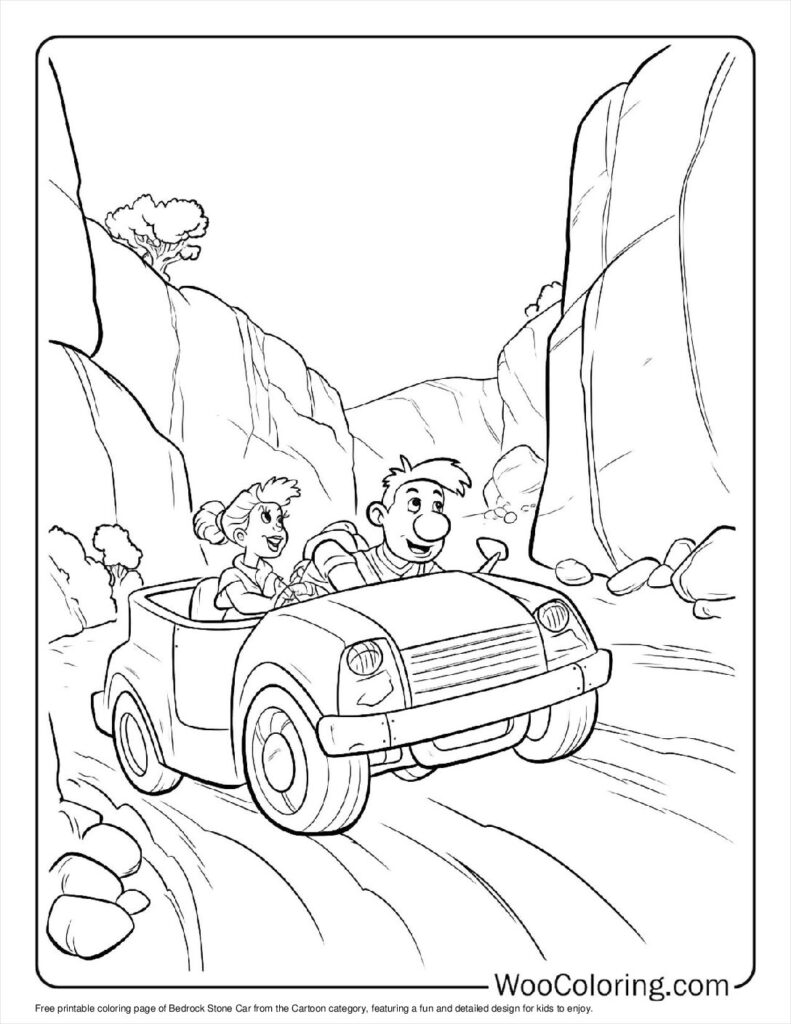 100  Cartoon coloring pages  Free PDF To Print  - 24