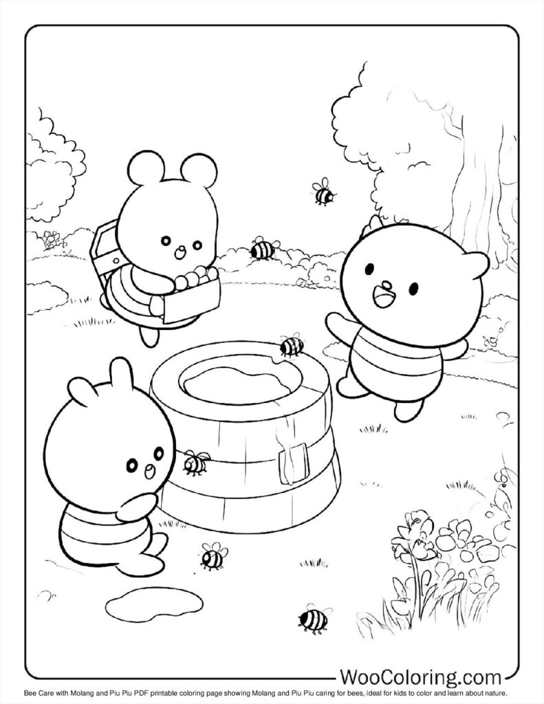 100  Molang coloring pages  Free PDF To Print  - 45