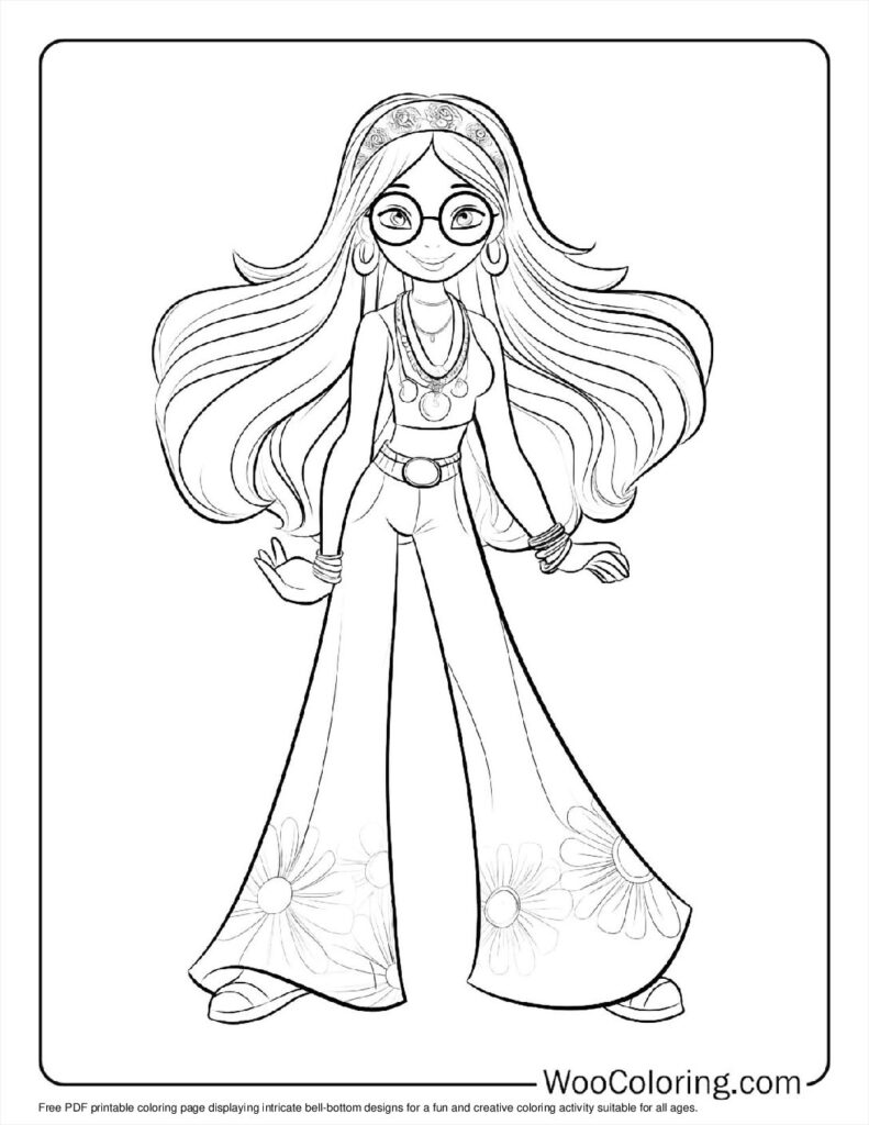 100  Hippie coloring pages  Free PDF To Print  - 56
