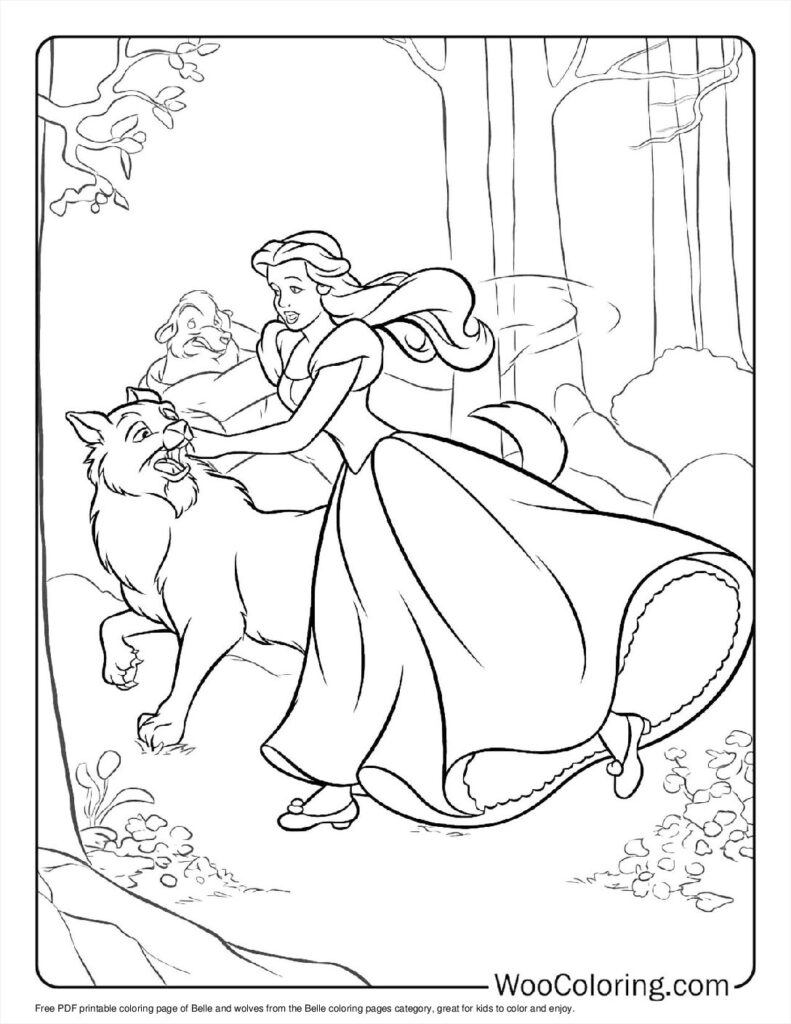 Belle and wolves