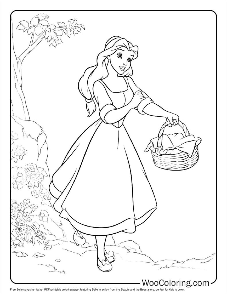Belle saves her father