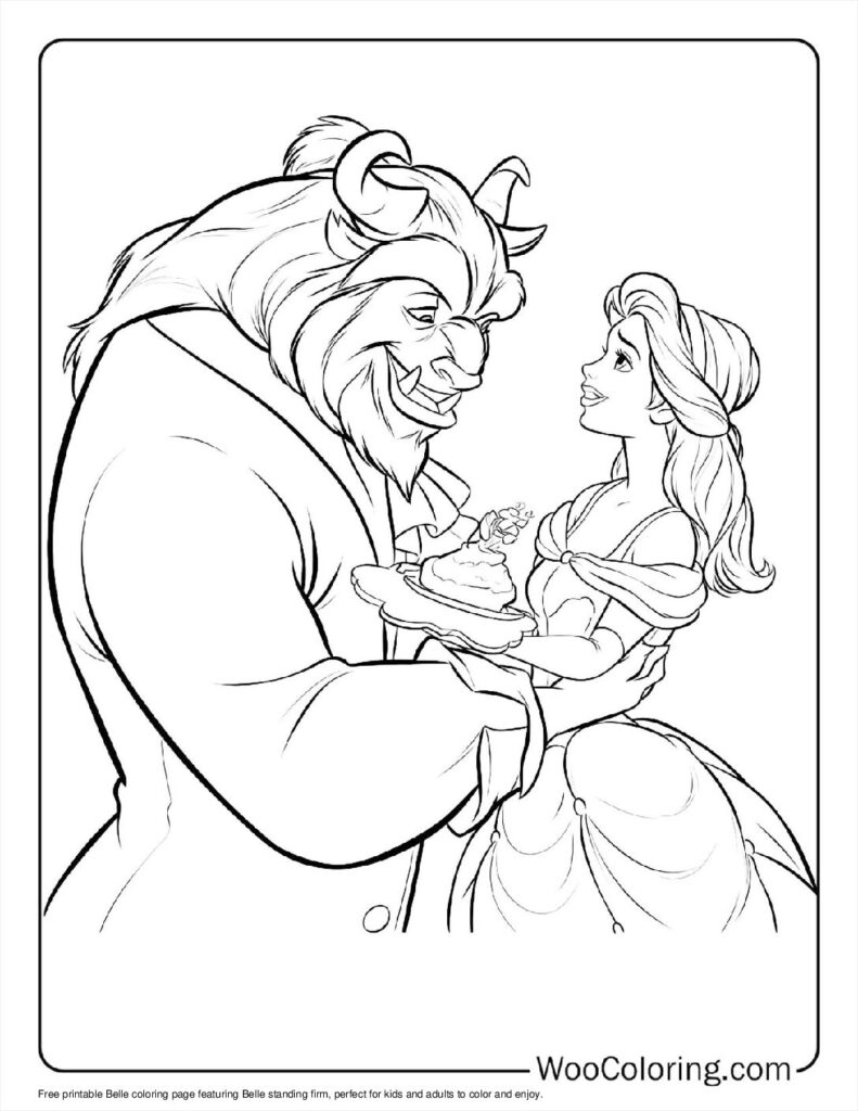 Belle stands firm
