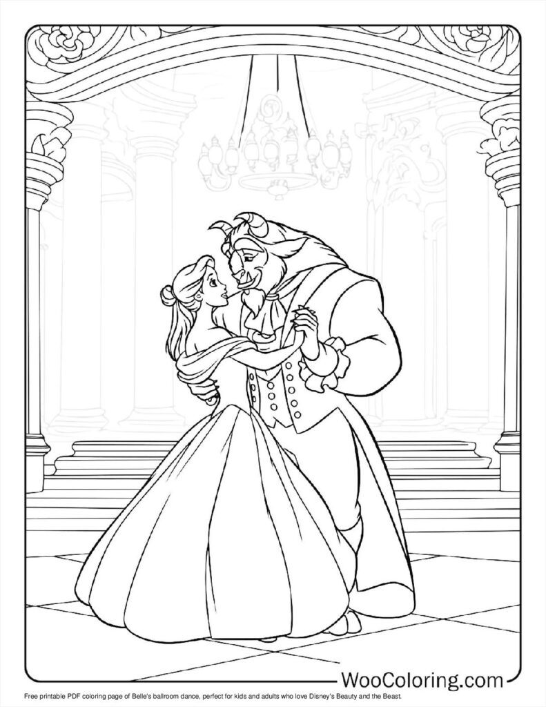 Belle’s ballroom dance