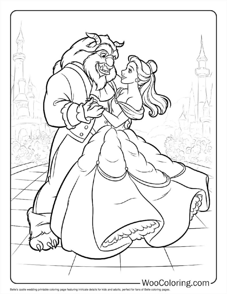 Belle’s castle wedding