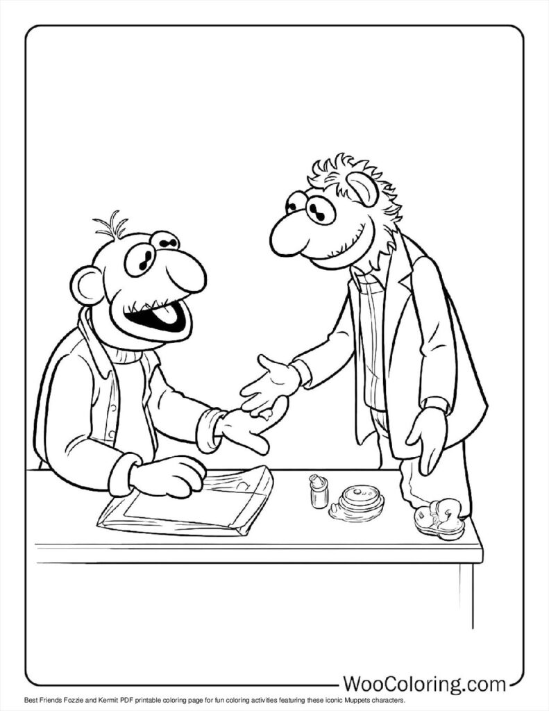 100  Muppets coloring pages  Free PDF To Print  - 89
