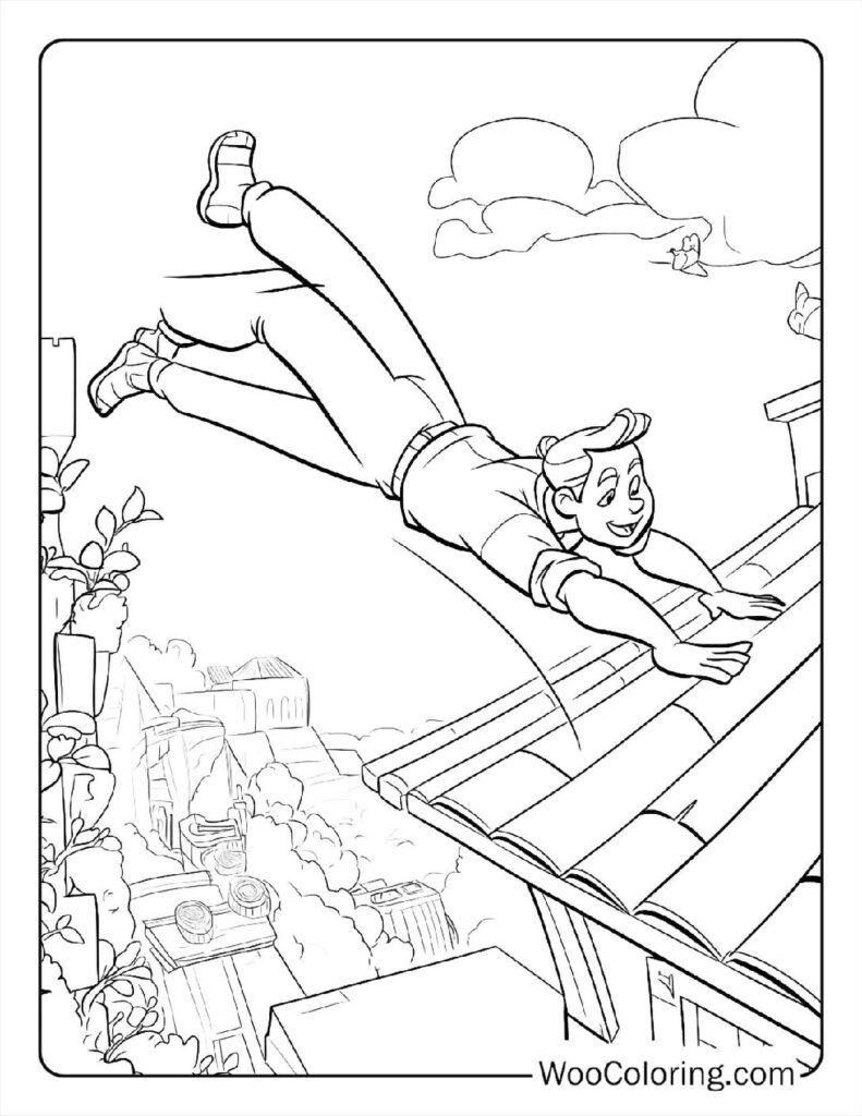Big Chill Vanish Coloring Sheet