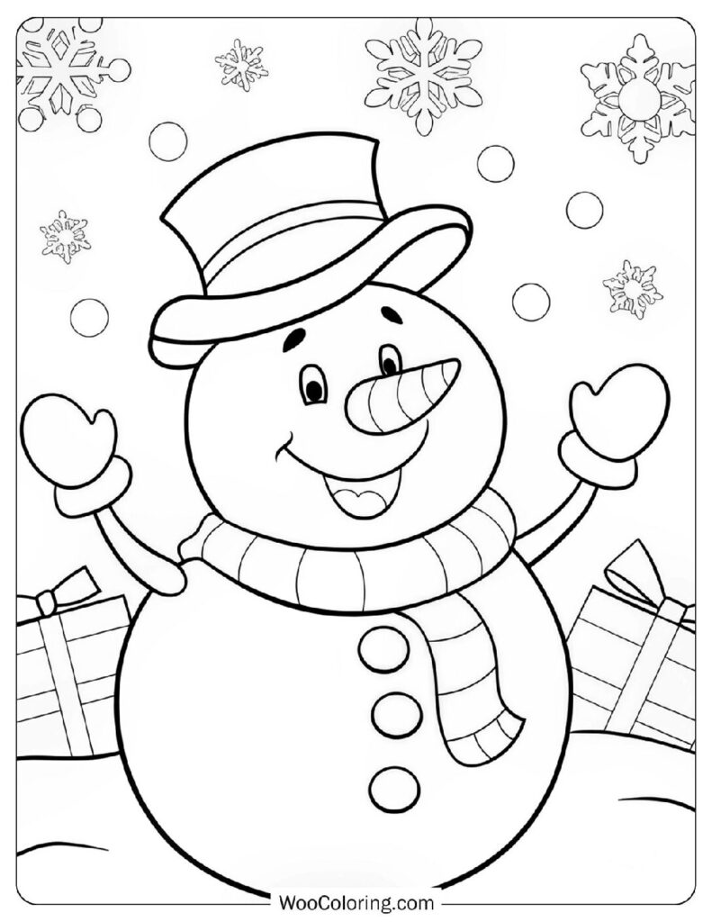 1 500 Christmas Coloring Pages  Free PDF To Print  - 18