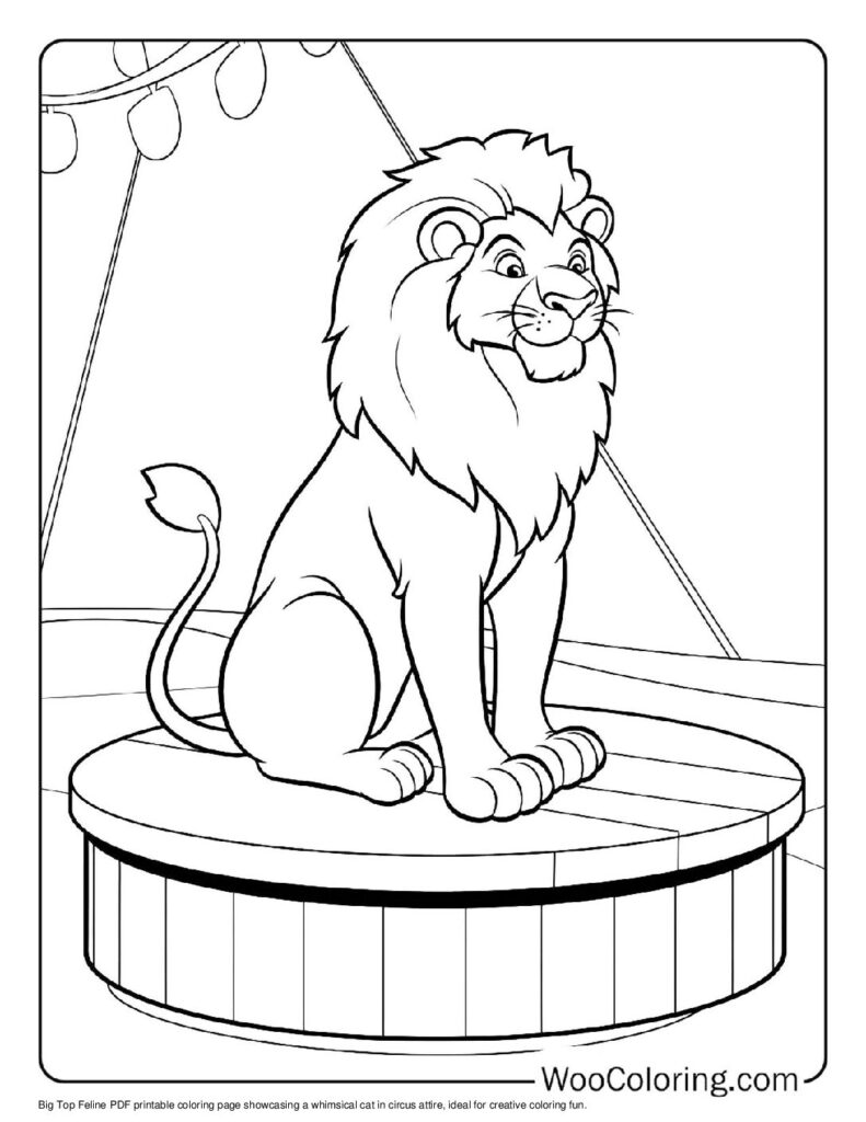 100  Circus   Carnival coloring pages  Free PDF To Print  - 66