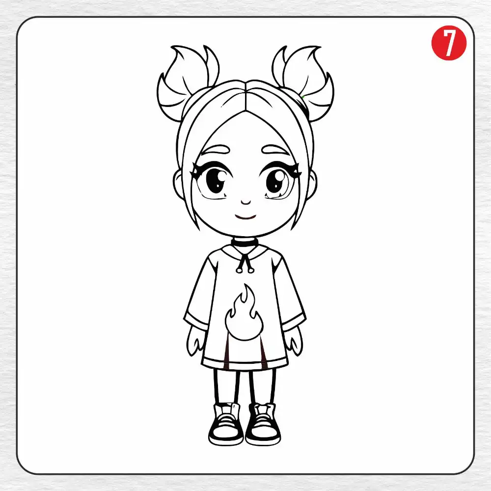 22 Billie Eilish Coloring Pages  Free PDF To Print  - 63